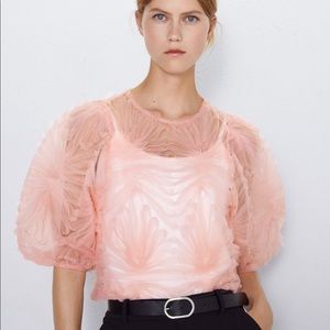 PINK ZARA TOP